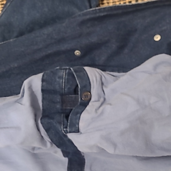 HARVE BERNARD DENIM TRENCH COAT WITH TOGGLE BUTTONS - Picture 10 of 13